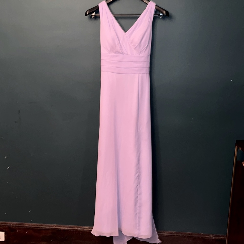 Size 10 Azazie lilac Bridesmaid dress.